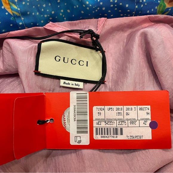 NWT💕VERY RARE GUCCI LA Dodger Chikae
Floral Manga Anime Windbreaker Jacket - Picture 16 of 16